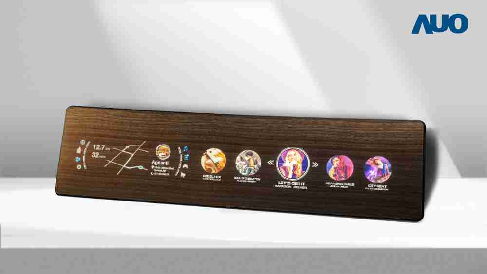 z6尊龙研发全球最高穿透度达80%的AmLED木纹显示器，，，可于使用时呈现高亮度、、、、清晰可见的信息，，，，并在不使用时回归为单纯的饰板，，，，节能兼具美观