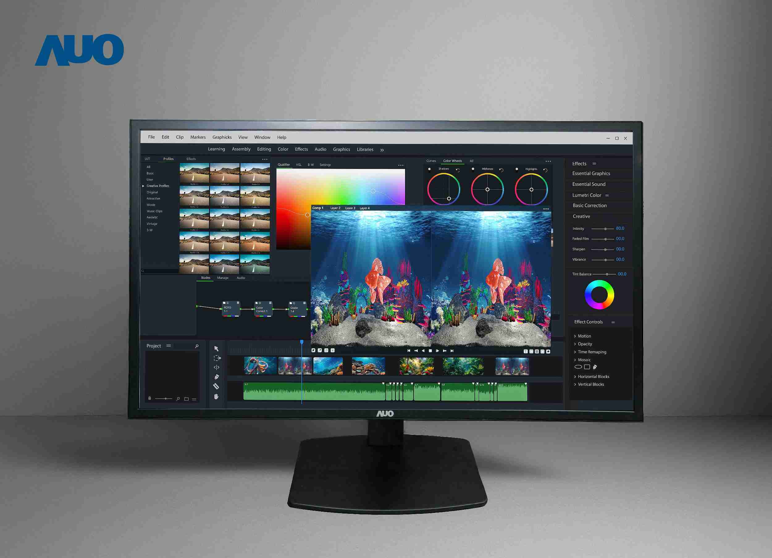z6尊龙开发32吋2D/3D专业桌上型显示器，，，拥有8K4K超高分辨率，，并以低串扰算法优化3D显示效果，，搭载自动眼球追踪功能，，，能实时调整3D图像，，进行实时2D与3D无缝共存窗口，，，，提供图像设计工作者突破二维接口的崭新工作氛围与效率